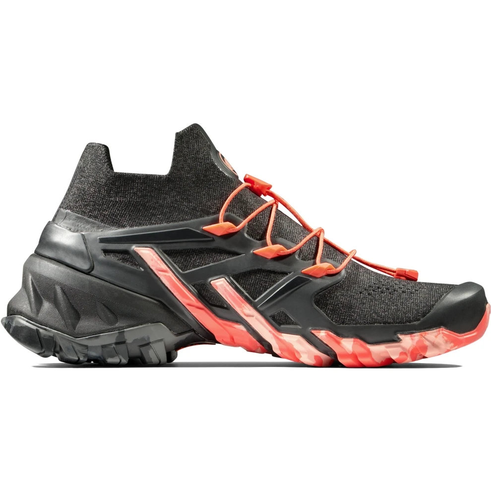 Mammut Aegility Pro Mid Schoenen Dames - Zwart-dark Salmon 5 Mammut Aegility Pro Mid Schoenen Dames - Zwart-dark Salmon - Afbeelding 3