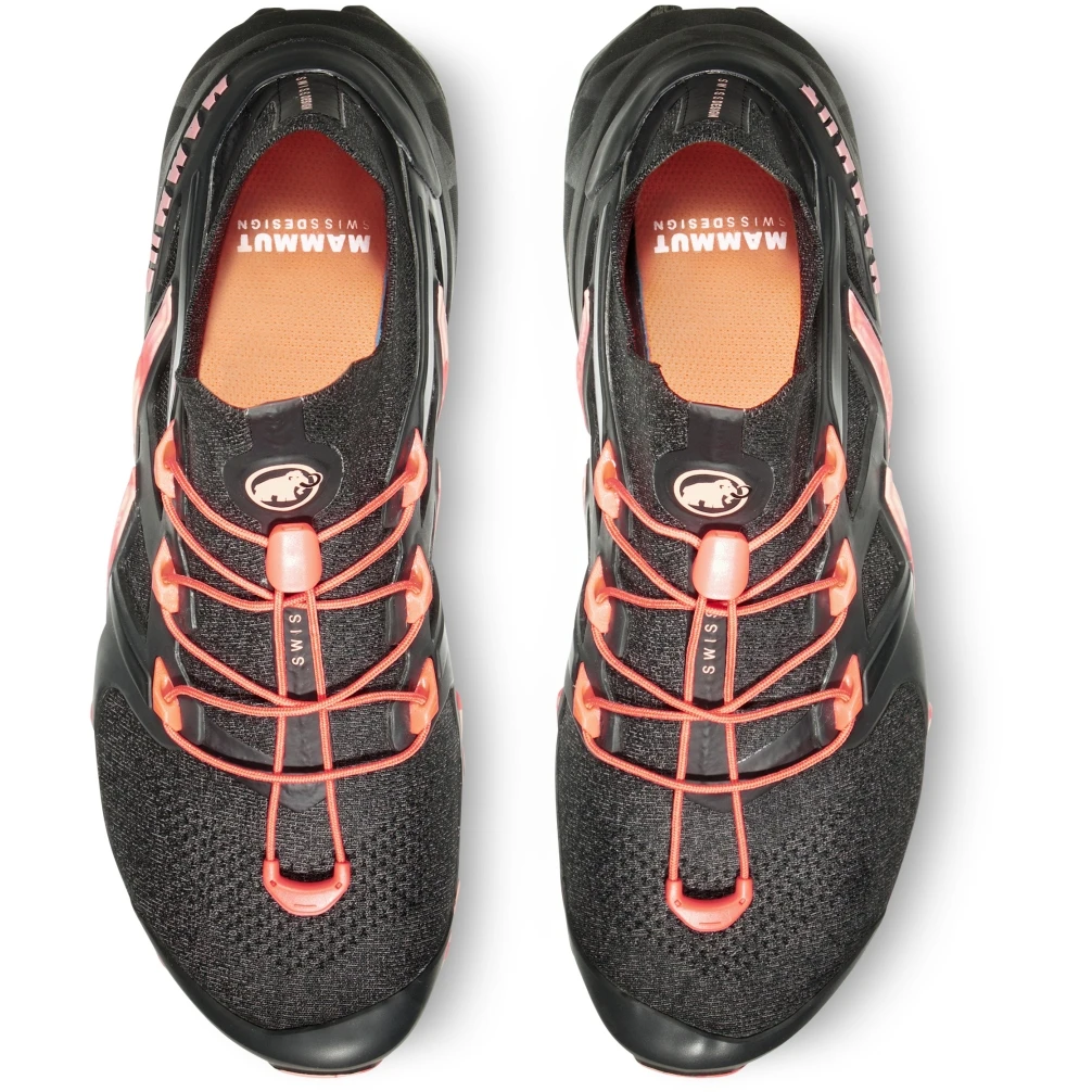 Mammut Aegility Pro Mid Schoenen Dames - Zwart-dark Salmon 6 Mammut Aegility Pro Mid Schoenen Dames - Zwart-dark Salmon - Afbeelding 4
