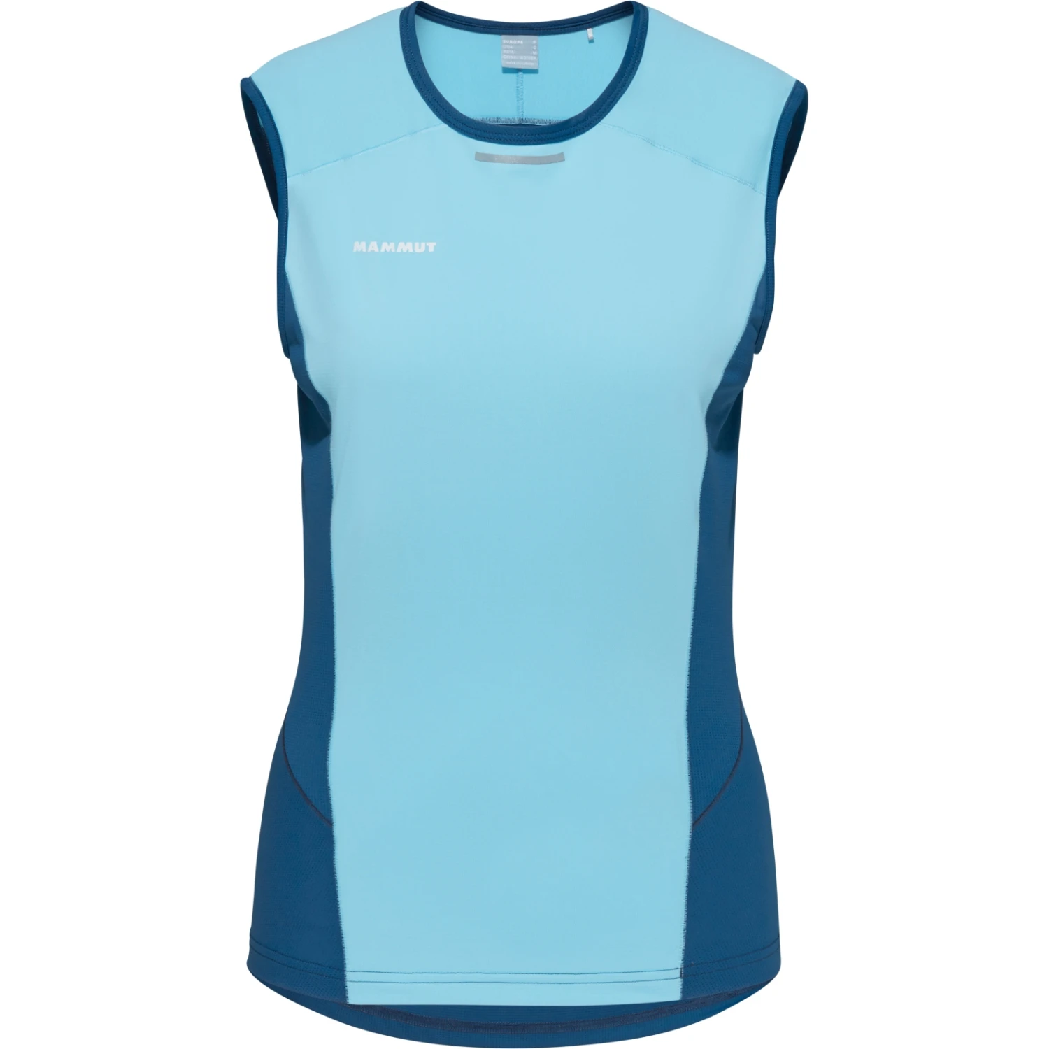 Mammut Aenergy Cap Sleeve Top Dames - Cool Blue-deep Ice 4 Mammut Aenergy Cap Sleeve Top Dames - Cool Blue-deep Ice - Afbeelding 2