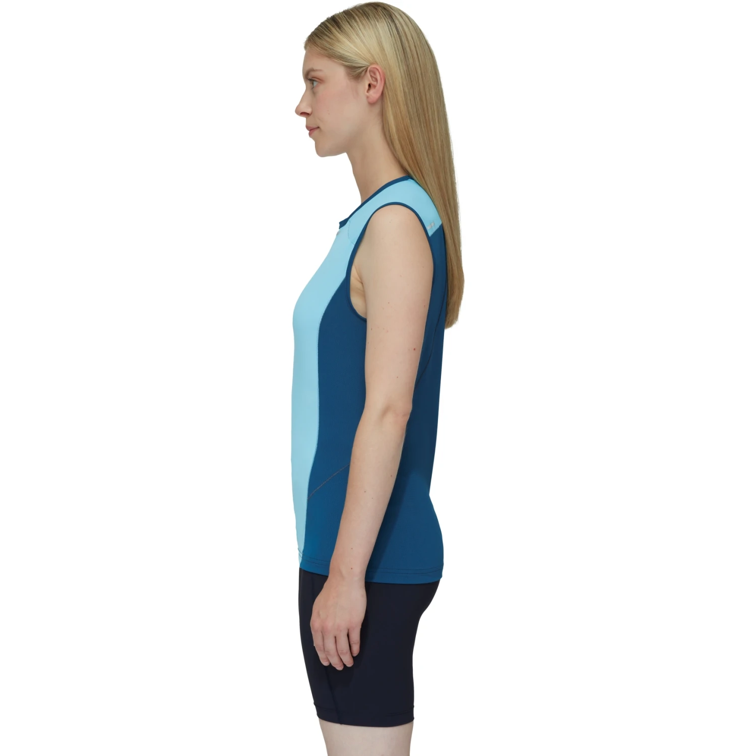 Mammut Aenergy Cap Sleeve Top Dames - Cool Blue-deep Ice 5 Mammut Aenergy Cap Sleeve Top Dames - Cool Blue-deep Ice - Afbeelding 3