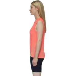 Mammut Aenergy Cap Sleeve Top Dames - Salmon -Mammut Avontuur mammut aenergy cap sleeve top women salmon 3 1348823