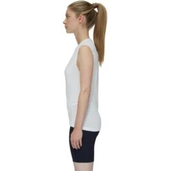 Mammut Aenergy Cap Sleeve Top Dames - Wit -Mammut Avontuur mammut aenergy cap sleeve top women white 5 1447895
