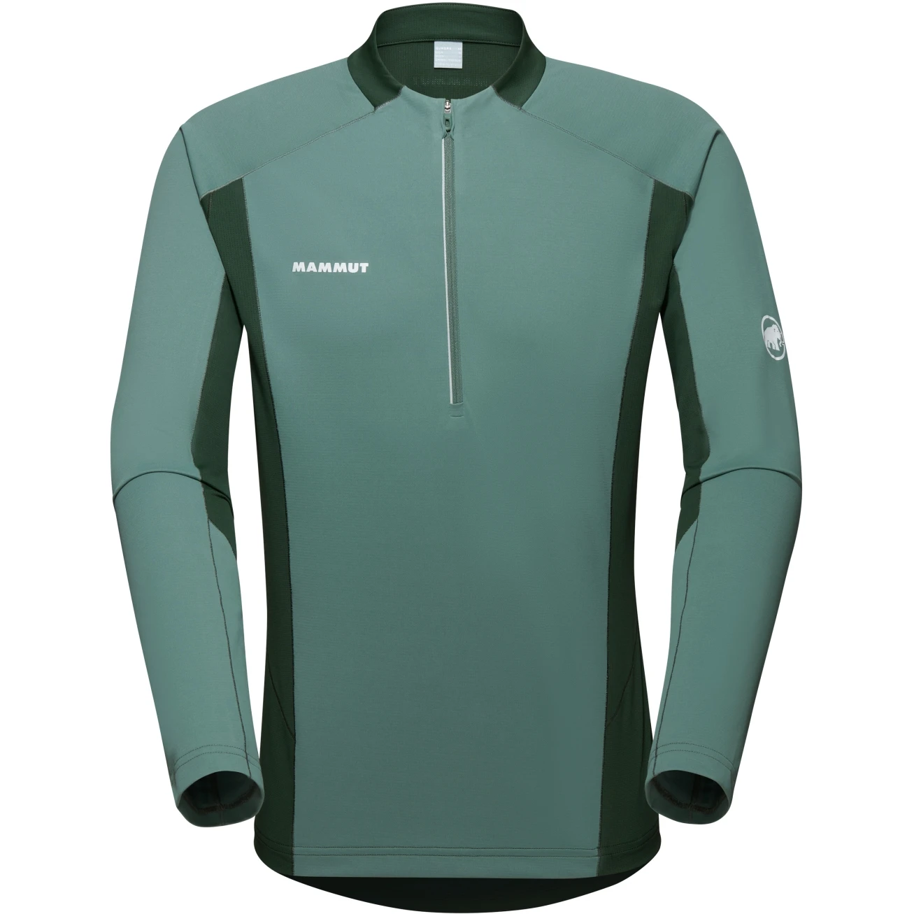 Mammut Aenergy Half Zip Shirt Met Lange Mouwen Heren - Dark Jade-woods 4 Mammut Aenergy Half Zip Shirt Met Lange Mouwen Heren - Dark Jade-woods - Afbeelding 2