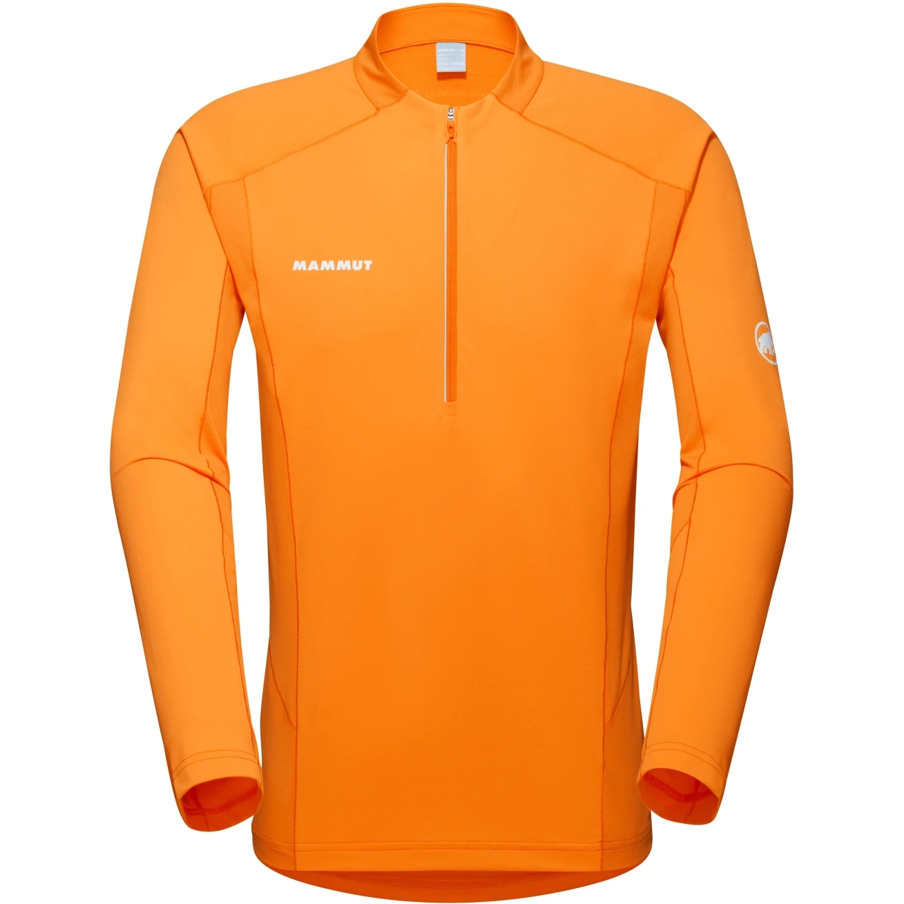 Mammut Aenergy Half Zip Shirt Met Lange Mouwen Heren - Tangerine-dark Tangerine 4 Mammut Aenergy Half Zip Shirt Met Lange Mouwen Heren - Tangerine-dark Tangerine - Afbeelding 2