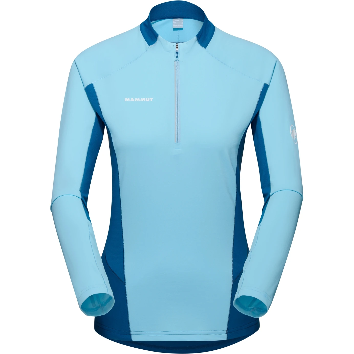 Mammut Aenergy Half Zip Shirt Met Lange Mouwen Dames - Cool Blue-deep Ice 4 Mammut Aenergy Half Zip Shirt Met Lange Mouwen Dames - Cool Blue-deep Ice - Afbeelding 2
