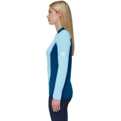 Mammut Aenergy Half Zip Shirt Met Lange Mouwen Dames - Cool Blue-deep Ice 9 Mammut Aenergy Half Zip Shirt Met Lange Mouwen Dames - Cool Blue-deep Ice -Mammut Avontuur mammut aenergy half zip longsleeve women cool blue deep ice 3 1348902