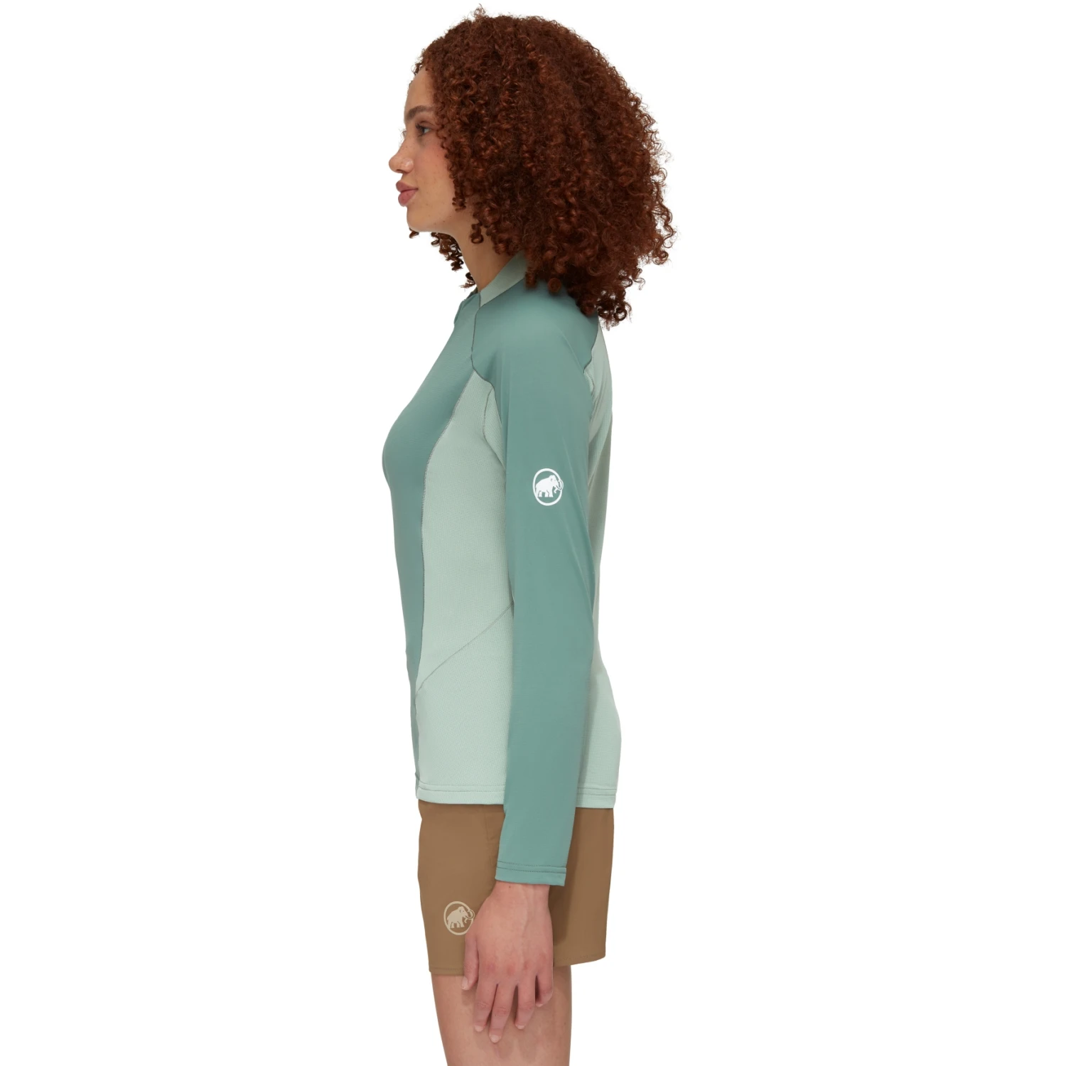Mammut Aenergy Half Zip Shirt Met Lange Mouwen Dames - Dark Jade-jade 5 Mammut Aenergy Half Zip Shirt Met Lange Mouwen Dames - Dark Jade-jade - Afbeelding 3
