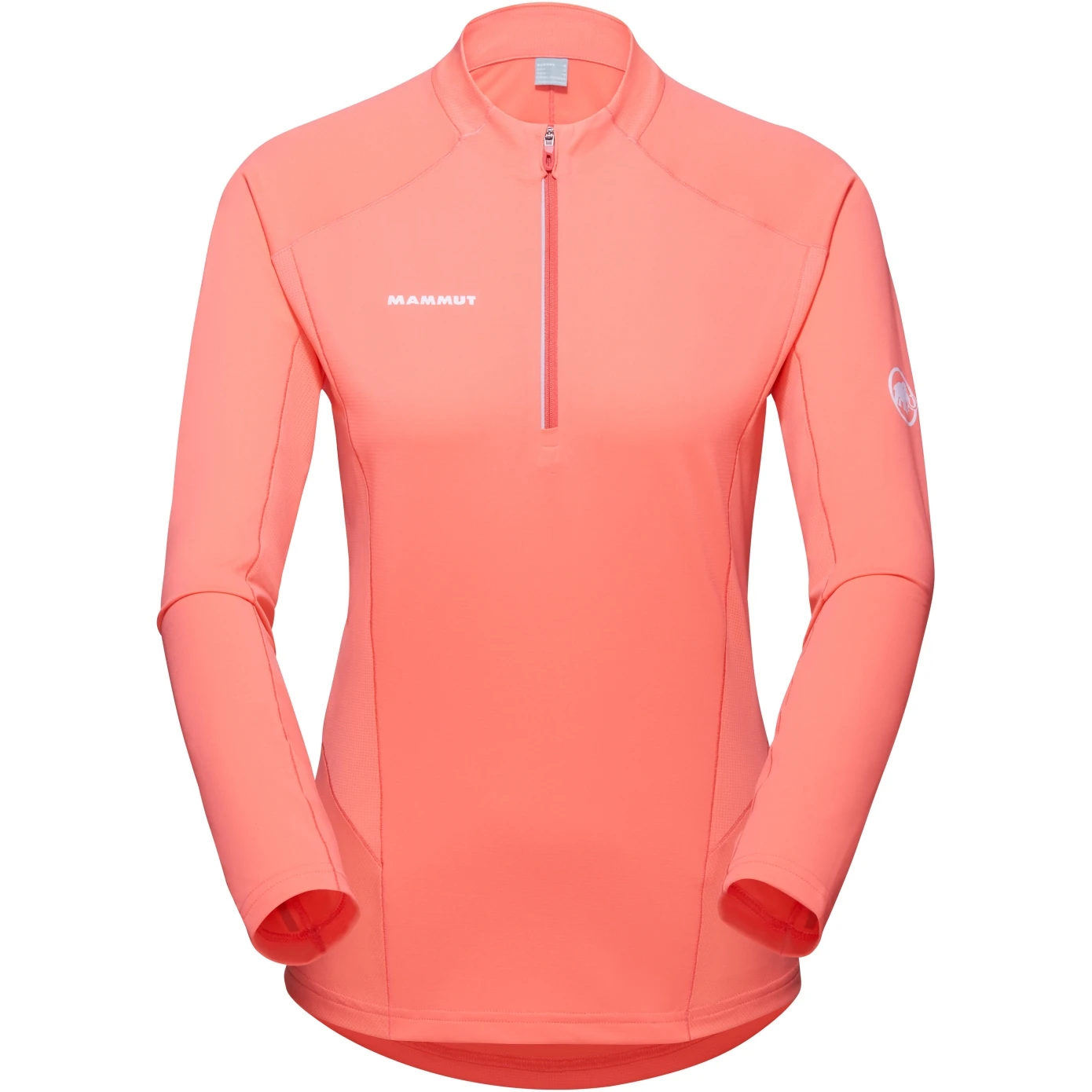 Mammut Aenergy Half Zip Shirt Met Lange Mouwen Dames - Salmon-terracotta 4 Mammut Aenergy Half Zip Shirt Met Lange Mouwen Dames - Salmon-terracotta - Afbeelding 2