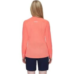 Mammut Aenergy Half Zip Shirt Met Lange Mouwen Dames - Salmon-terracotta 9 Mammut Aenergy Half Zip Shirt Met Lange Mouwen Dames - Salmon-terracotta -Mammut Avontuur mammut aenergy half zip longsleeve women salmon terracotta 4 1348948
