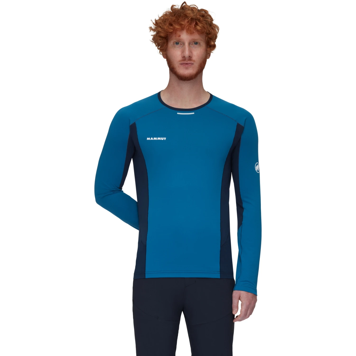 Mammut Aenergy Shirt Met Lange Mouwen Heren - Deep Ice-marine 3 Mammut Aenergy Shirt Met Lange Mouwen Heren - Deep Ice-marine