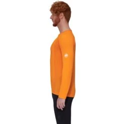 Mammut Aenergy Shirt Met Lange Mouwen Heren - Tangerine-dark Tangerine -Mammut Avontuur mammut aenergy longsleeve men tangerine dark tangerine 3 1349106