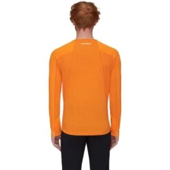 Mammut Aenergy Shirt Met Lange Mouwen Heren - Tangerine-dark Tangerine -Mammut Avontuur mammut aenergy longsleeve men tangerine dark tangerine 4 1349107