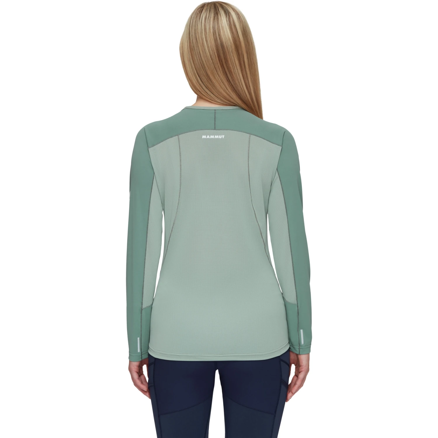 Mammut Aenergy Shirt Met Lange Mouwen Dames - Dark Jade-jade 6 Mammut Aenergy Shirt Met Lange Mouwen Dames - Dark Jade-jade - Afbeelding 4