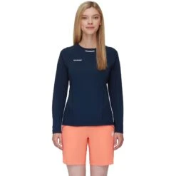 Mammut Aenergy Shirt Met Lange Mouwen Dames - Night