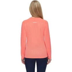 Mammut Aenergy Shirt Met Lange Mouwen Dames - Salmon -Mammut Avontuur mammut aenergy longsleeve women salmon 4 1349134