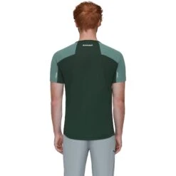 Mammut Aenergy T-Shirt Heren - Dark Jade-woods -Mammut Avontuur mammut aenergy t shirt men dark jade woods 4 1349250