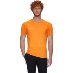 Mammut Aenergy T-Shirt Heren - Tangerine-dark Tangerine