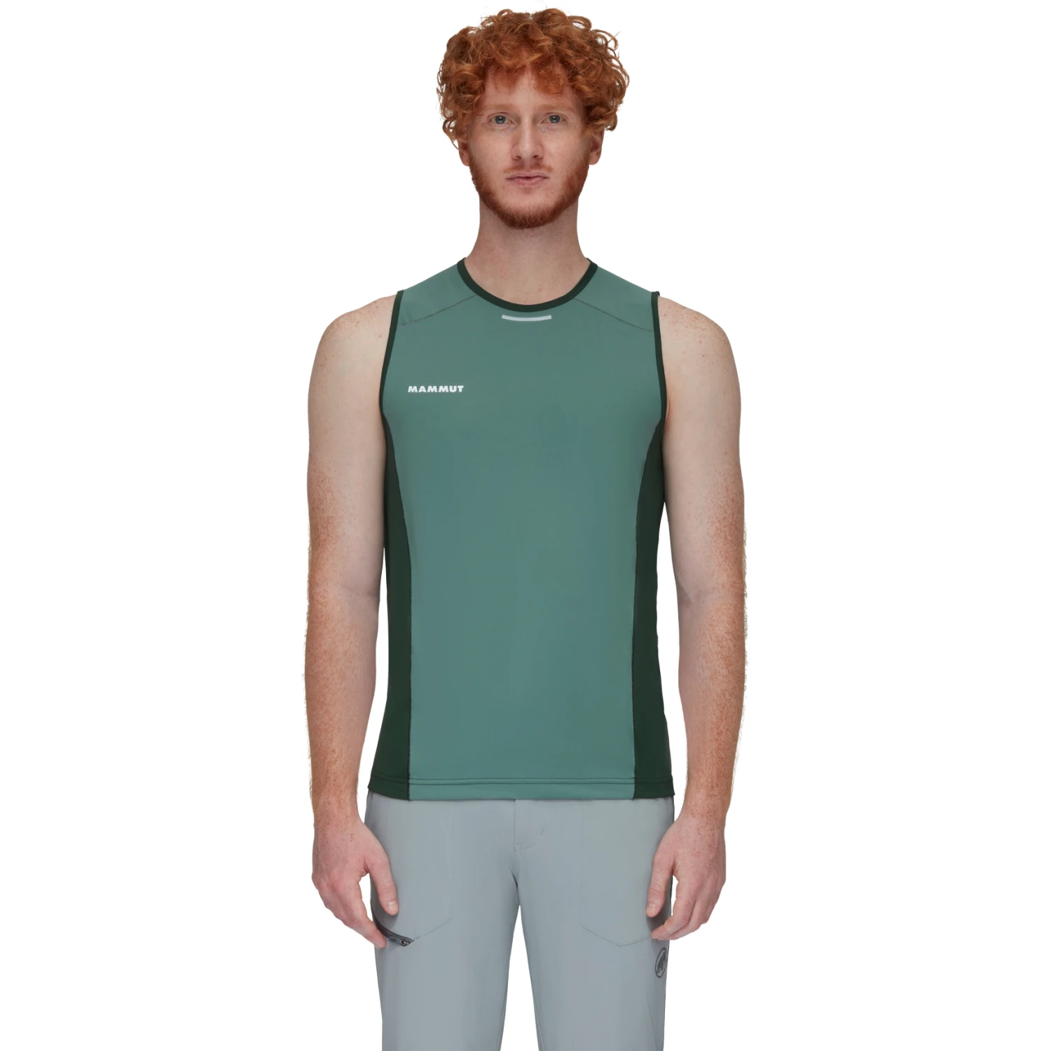 Mammut Aenergy Tanktop Heren - Dark Jade-woods 3 Mammut Aenergy Tanktop Heren - Dark Jade-woods