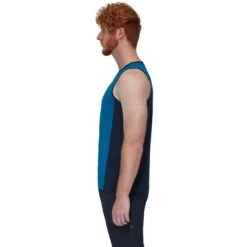 Mammut Aenergy Tanktop Heren - Deep Ice-marine -Mammut Avontuur mammut aenergy tank top men deep ice marine 3 1349152