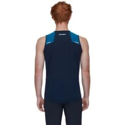 Mammut Aenergy Tanktop Heren - Deep Ice-marine -Mammut Avontuur mammut aenergy tank top men deep ice marine 4 1349153