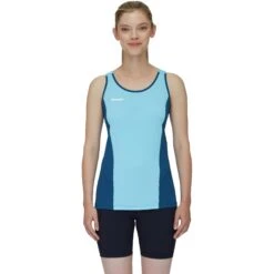 Mammut Aenergy Tanktop Dames - Cool Blue-deep Ice