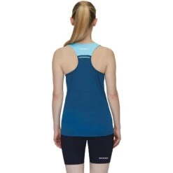 Mammut Aenergy Tanktop Dames - Cool Blue-deep Ice -Mammut Avontuur mammut aenergy tank top women cool blue deep ice 4 1349165