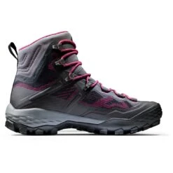 Mammut Ducan High GTX Schoenen Dames - Phantom-dark Pink -Mammut Avontuur mammut ducan high gtx women shoes phantom dark pink 8 1447949