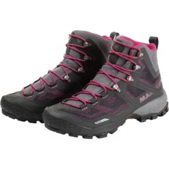 Mammut Ducan High GTX Schoenen Dames - Phantom-dark Pink -Mammut Avontuur mammut ducan high gtx women shoes phantom dark pink 9 1447950