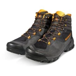 Mammut Sapuen High GTX Schoenen Heren - Zwart-dark Radiant -Mammut Avontuur mammut sapuen high gtx men shoe black dark radiant 8 1448109