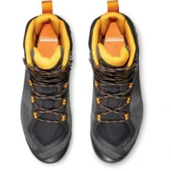 Mammut Sapuen High GTX Schoenen Heren - Zwart-dark Radiant -Mammut Avontuur mammut sapuen high gtx men shoe black dark radiant 9 1448110