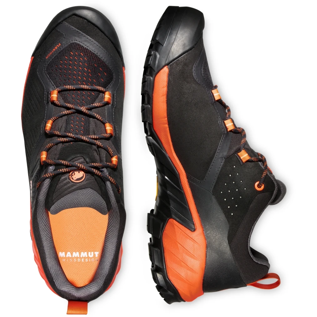 Mammut Sapuen Low GTX® Wandelschoenen Heren - Zwart-hot Red 3 Mammut Sapuen Low GTX® Wandelschoenen Heren - Zwart-hot Red