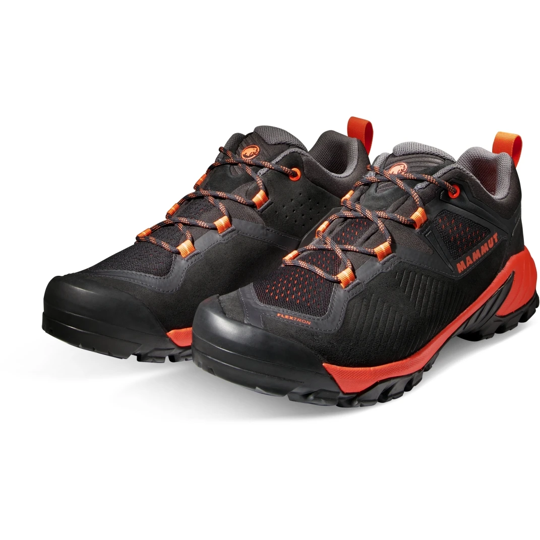 Mammut Sapuen Low GTX® Wandelschoenen Heren - Zwart-hot Red 4 Mammut Sapuen Low GTX® Wandelschoenen Heren - Zwart-hot Red - Afbeelding 2
