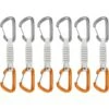 Mammut Sender Wire 12 Cm Quickdraws - Set Van 6 - Light Grey-gold -Mammut Avontuur mammut sender wire quickdraw set 2040 02801 1 1169011