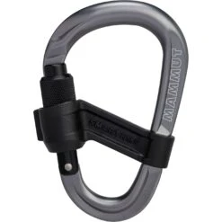 Mammut Smart HMS 2.0 Screwgate Carabiner - Grey