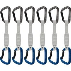 Mammut Workhorse Keylock 17 Cm Quickdraw Set - Set Van 6 - Grey-blue